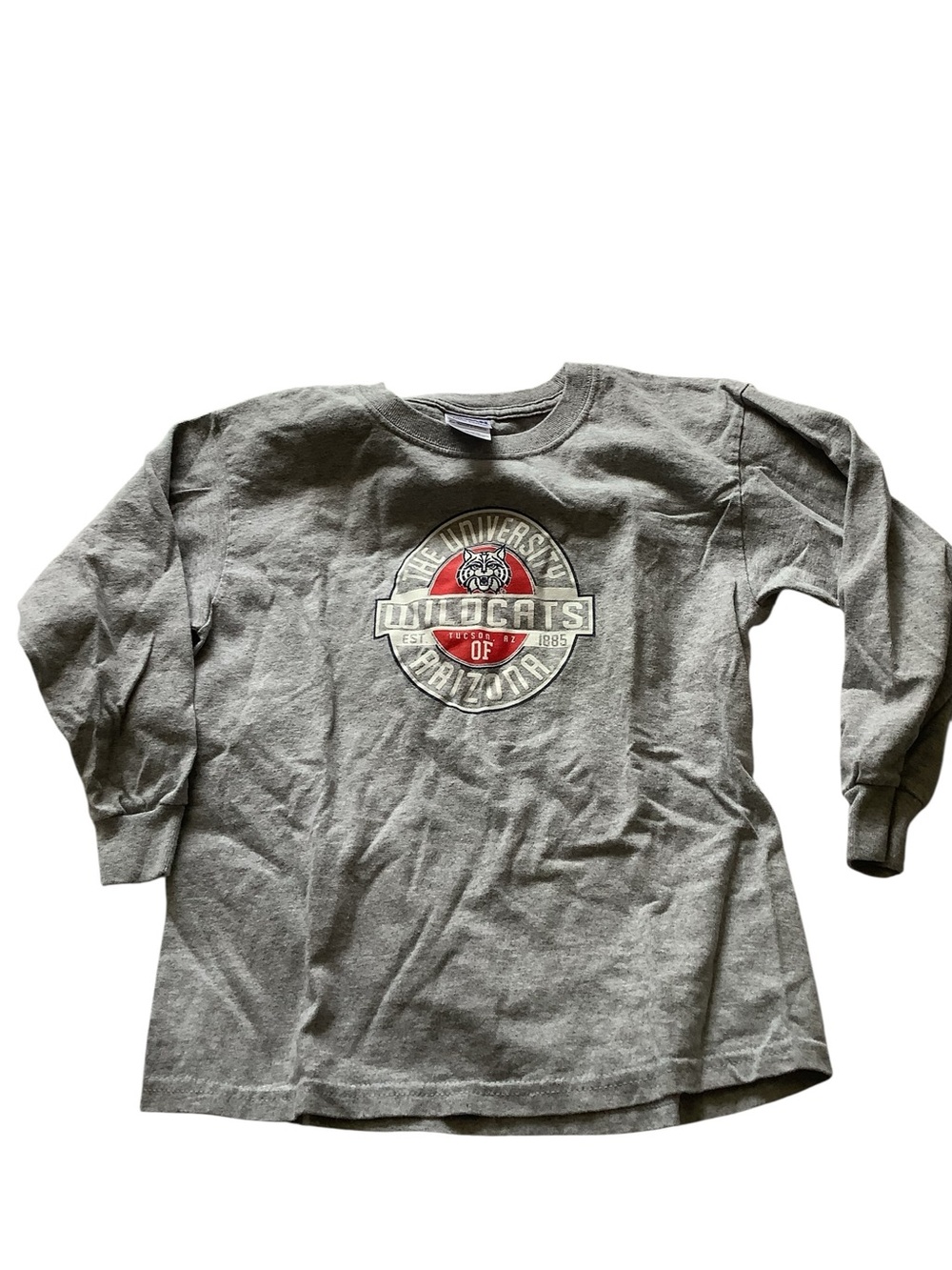 Youth Small Arizona Wildcats :ong Sleeve T-shirt